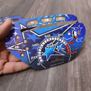 (FREESHIP) (MỚI) Tấm nền mặt đồng hồ Wave nhỏ chất liệu nhưa Acrylic in UV công nghệ mới sắc nét