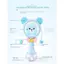 - Trống xúc xắc, lục lạc đánh trống, tích hợp có loa và nhạc, đèn dễ thương cho bé