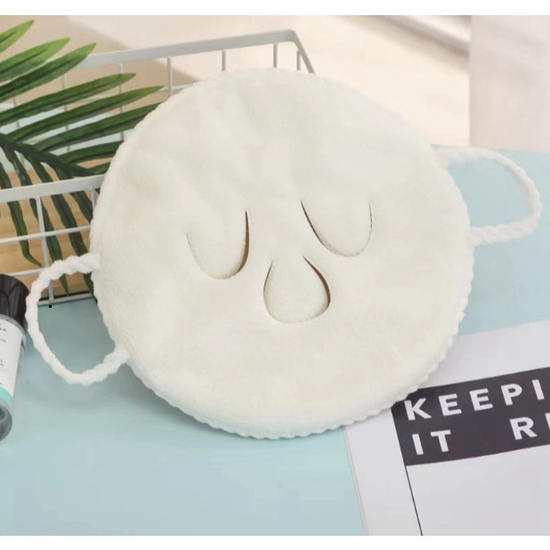 Mặt nạ xông hơi bằng cotton mềm mịn, chờm nóng, lạnh, ủ ấm, chăm sóc da mặt sạch mụn, mịn màng pm