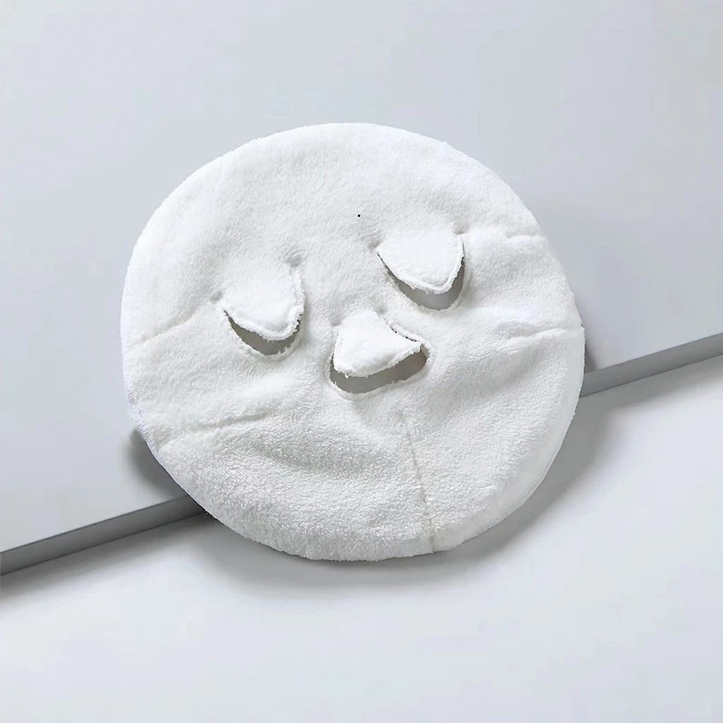Mặt nạ xông hơi bằng cotton mềm mịn, chờm nóng, lạnh, ủ ấm, chăm sóc da mặt sạch mụn, mịn màng pm