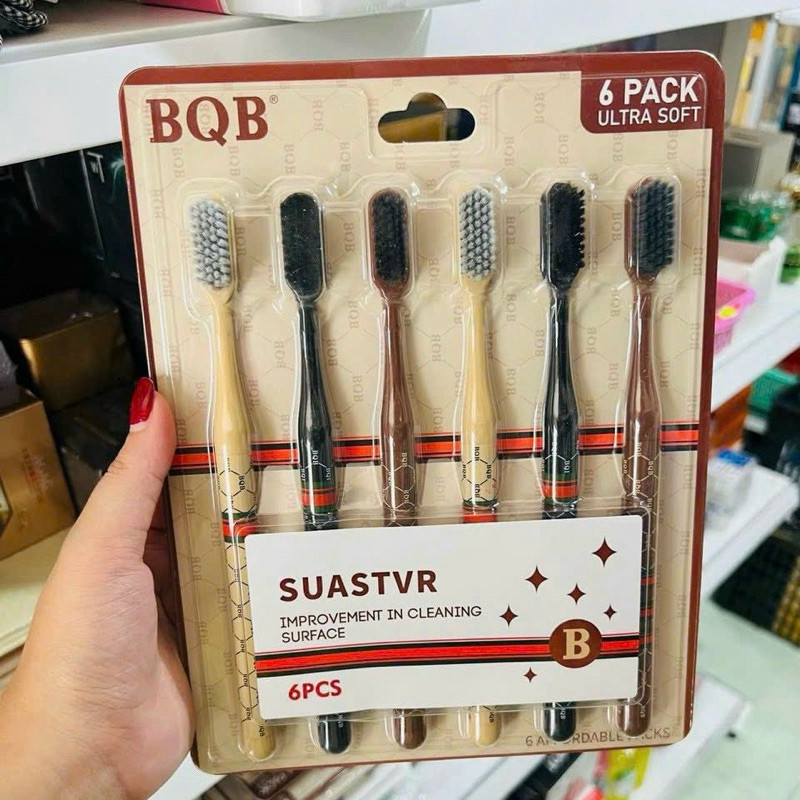 Sét 6 cây bàn chải đánh răng siêu sịn sang trọng ntt95
