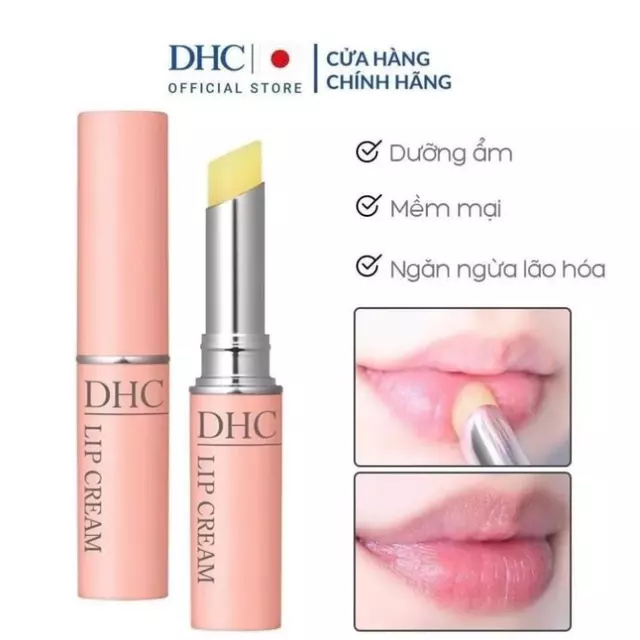 Son Dưỡng Môi DHC Lip Cream - Dưỡng Ẩm, Làm Mềm Môi 1,5g