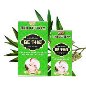Dầu tràm cho bé Tinh Dầu Tràm Bé Thơ 50ml 100ml có tem chính hãng cty Bé Thơ cho bé yêu