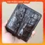 Ví Ngang 1 Mặt Đan Viền Da Đuôi Cá Sấu || Size 10*12.5cm ll Mã CHW17D ll Chính Hãng Cá Sấu MoonLeather