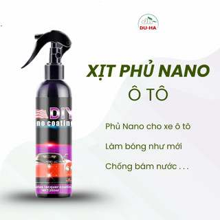 [Hỏa Tốc HCM] Xịt Phủ Nano DYI 200ml - Sản phẩm bảo vệ kính và gương ô tô, chống nước, mưa gió