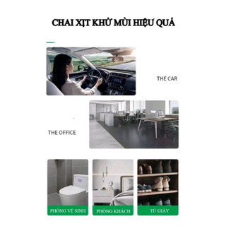 [Hỏa Tốc HCM] Chai Xịt Khử Mùi Ô Tô Chất Lượng Cao, Diệt Khuẩn và Lưu Hương Thơm, Dung Tích 180ml Loại Tốt