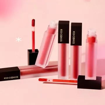 Son Kem Lì Red Cookies Velvet Lip – Lâu Trôi 8H, Mịn Môi, Không Khô, Son Hàn Quốc Hot Trend