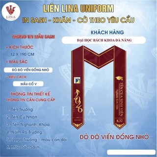 IN THEO YÊU CẦU SASH TỐT NGHIỆP ĐẠI HỌC BÁCH KHOA