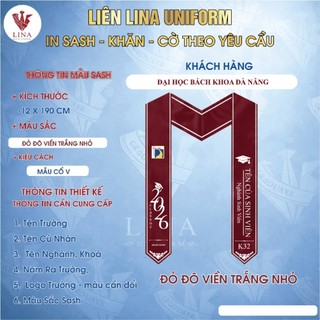 IN THEO YÊU CẦU SASH TỐT NGHIỆP ĐẠI HỌC BÁCH KHOA