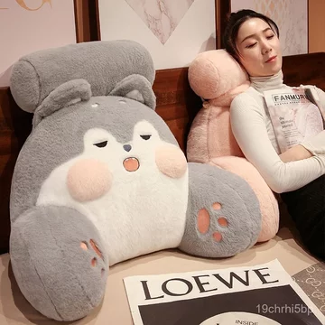 Gối tựa đầu hoạt hình, gối đọc sách, gối sofa, gối tựa cổ khi ngủ trưa ở ký túc xá, gối tựa lưng lớn, gối tựa eo.