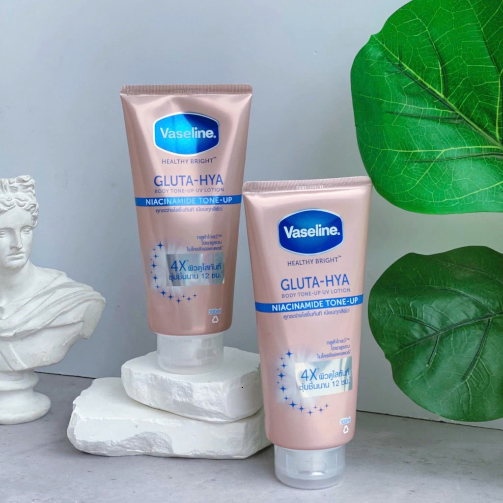 [Chính Hãng] Dưỡng Thể Trắng Da Vaseline 4X Gluta-HYA 300ml Thái Lan - 1 Tuýp