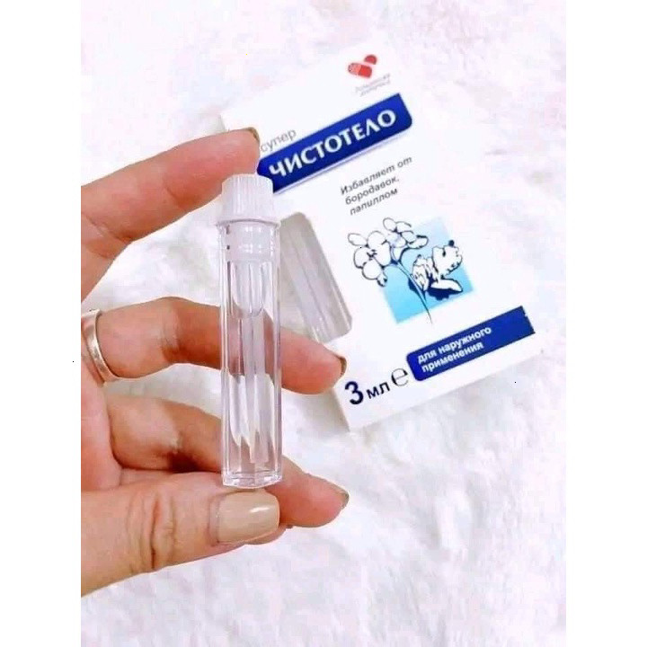 [Chính Hãng] Tẩy Nốt Ruồi, Mụn Thịt, Mụn Cơm, Mụn Cóc....Nga - 1 Lọ
