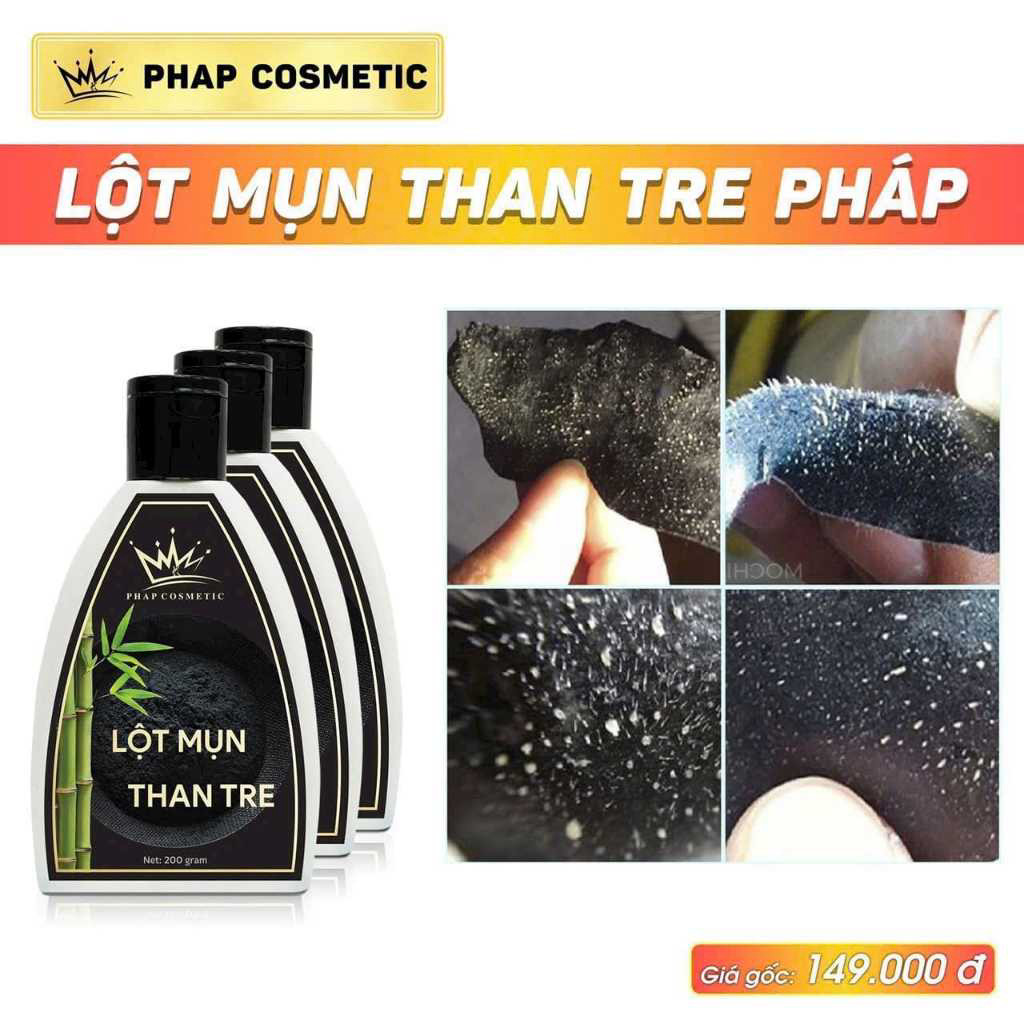 [Chính Hãng] Lột Mụn Than Tre Pháp Cosmetic 30g-200g - 1 Hộp