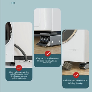 Dụng Cụ Đa Năng Gia Dụng, 2 Thanh Trượt Giá Đỡ Di Chuyển Đồ Nặng,Giá Đỡ Tủ Lạnh Máy Giặt