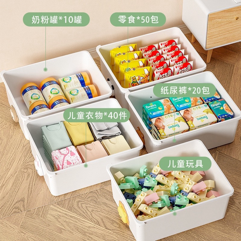 Tủ Nhựa Đựng Quần Áo Trẻ Em Hình Con Vật, Tủ Đựng Đồ Cho Bé Hoạt Hình Ngộ Nghĩnh MK124