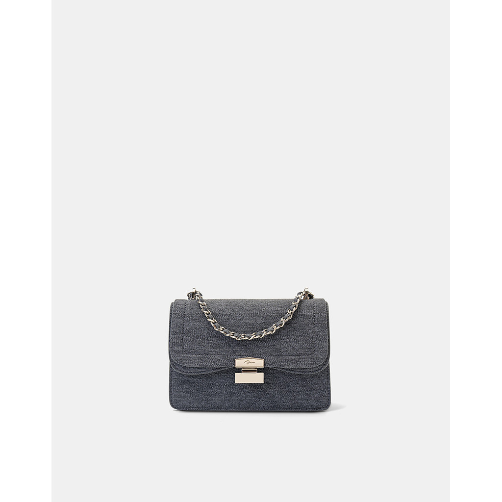 Túi Xách Nữ Thời Trang JUNO Cỡ Nhỏ Shoulder Bag Nắp Gập Phối Khoá TXN1016