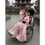 Đầm váy dài - Đầm váy nữ maxi cho nàng đi chơi, dạo phố, chụp ảnh, đầm tơ nến 2 dây có mút nhún ngực dáng dài xòe tầng