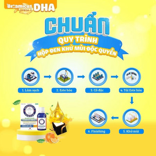DHA BioAmicus Omega-3 dạng nhỏ giọt vị cam cho bé từ sơ sinh - Hỗ trợ não bộ và thị giác (30ml)