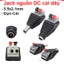 Jack DC nối nguồn loại cài dây 5.5x2.1mm 10A