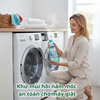 Dung Dịch Vệ Sinh Máy Giặt Dr. Beckmann 250ml – All In One, Diệt 99.9% Vi Khuẩn, Khử Mùi, Tẩy Cặn Vôi – Hàng Đức