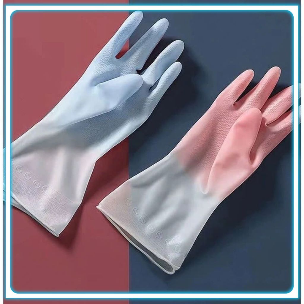 [COMBO 5] GĂNG TAY CAO SU ĐA NĂNG RỬA CHÉN - Bao Tay Giặt Đồ Siêu Bền,Găng Tay Silicon Chống Trơn Trượt An Toàn