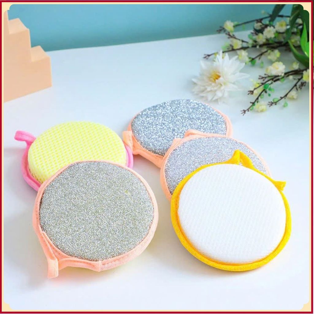 [COMBO 10] MIẾNG RỬA CHÉN BÁT 2 MẶT CAO CẤP - Bọt Biển Rửa Bát Tạo Bọt Tốt,Cọ Xoong Nồi Không Làm Xước Bề Mặt