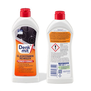 Dung Dịch Lau Bếp Kính Denkmit Đức 300ml – Tẩy Cặn Cháy, Dầu Mỡ, Bóng Sáng Bếp Từ & Hồng Ngoại