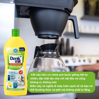 Dung Dịch Tẩy Cặn Vôi Sinh Học Denkmit 250ml Đức Cho Ấm Siêu Tốc Máy Pha Cà Phê