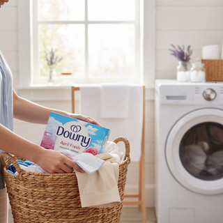 Giấy Sấy Thơm Downy April Fresh 120 Tờ – Hàng Mỹ Chính Hãng, Mềm Vải, Giảm Tĩnh Điện, Lưu Hương L