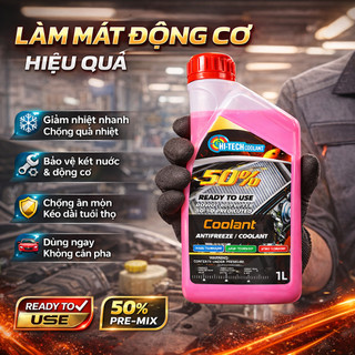 Nước Làm Mát Động Cơ Hiệu Quả 1 Lít, 4 Lít Loại Tốt
