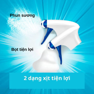 Chai Xịt Tẩy nhà tắm Bref Power 750ml Đức Tẩy Cặn Vôi Vách Kính Lavabo Vòi Nước Nhà Tắm Sáng Bóng - Gấu Eu Mart
