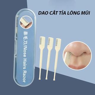DAO CẮT LÔNG MŨI XOAY 360° | COMBO 2 HỘP 6 CÂY | DỤNG CỤ TỈA MŨI GIA ĐÌNH AN TOÀN TIỆN LỢI KHÔNG ĐAU