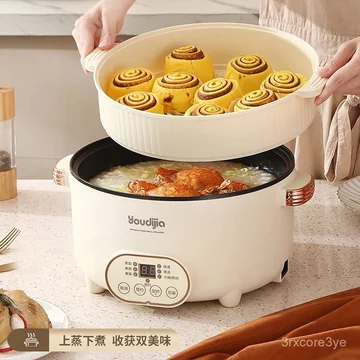 Chảo điện, nồi hấp và nấu đa năng, nồi nấu, nồi điện nhỏ dùng trong ký túc xá, nồi nấu điện, nồi lẩu điện, nồi cơm điện.