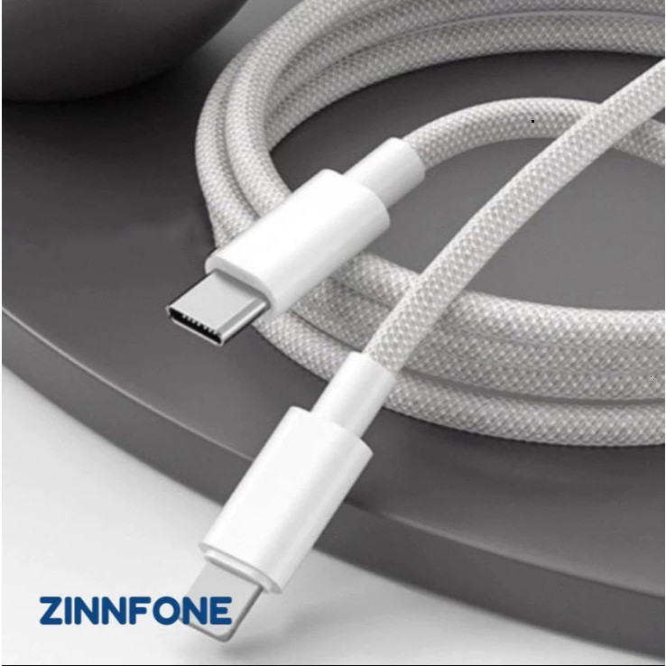 Cáp sạc nhanh 20w không nóng máy dây sạc bọc dù siêu nhanh dùng cho tất cả dòng máy từ 7 đến 14prm