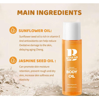 [ Xả Kho ] [ Deal ra mắt ] Dầu massge body 150ml dưỡng ẩm làm sáng da mùi thơm quyến rũ.