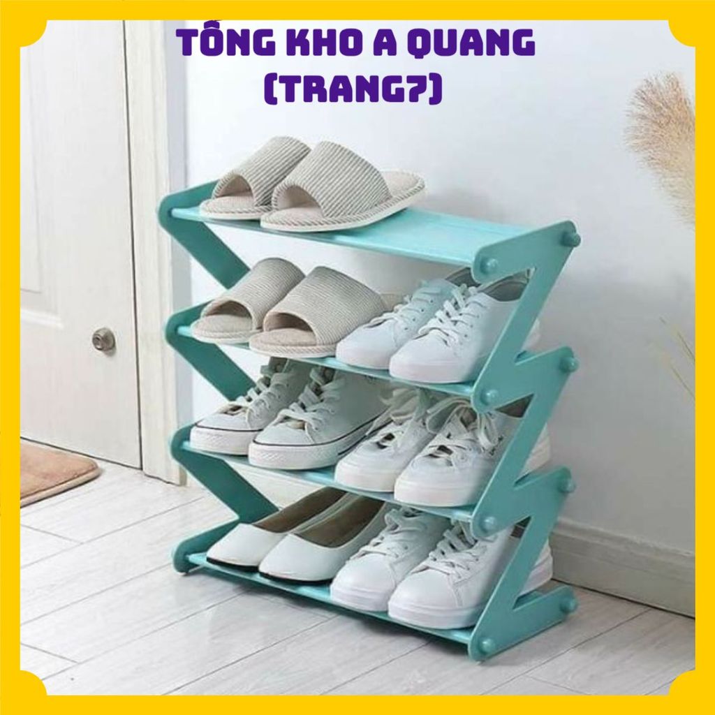 Kệ để giày, kệ chữ Z đựng giày dép thông minh, tiện ích, vật dụng đa năng, sắp xếp giày dép gọn gàng, ngăn nắp sạch sẽ