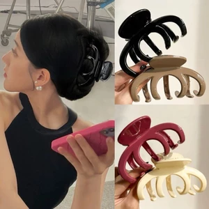 Kẹp Tóc Hình Cá Mập 10cm Nhựa Bóng Cao Cấp – Phụ Kiện Thời Trang Cho Nữ