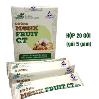 Đường La Hán Quả Monk Fruit CT –  Đường Ăn Kiêng Tự Nhiên Cho Mẹ & Bé, Không Calo, Không Tăng Đường