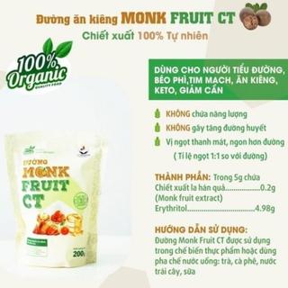 Đường La Hán Quả Monk Fruit CT –  Đường Ăn Kiêng Tự Nhiên Cho Mẹ & Bé, Không Calo, Không Tăng Đường
