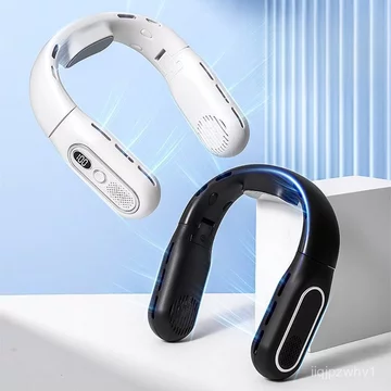 usb Quạt làm mát đeo cổ, quạt đeo cổ di động, quạt không cánh, quạt nhỏ.