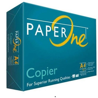 Combo giấy In A5/A4 Paper One 100 Tờ + Túi Clear | Giấy In Cao Cấp 70-80gsm, Mịn-Nam Dương
