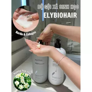 Dầu Gội Xả Voudioty ElybioHair Collagen Giảm Rụng Tóc, Kích Mọc Tóc, Phục Hồi Hư Tổn Đa Tầng 500ml/1000ml