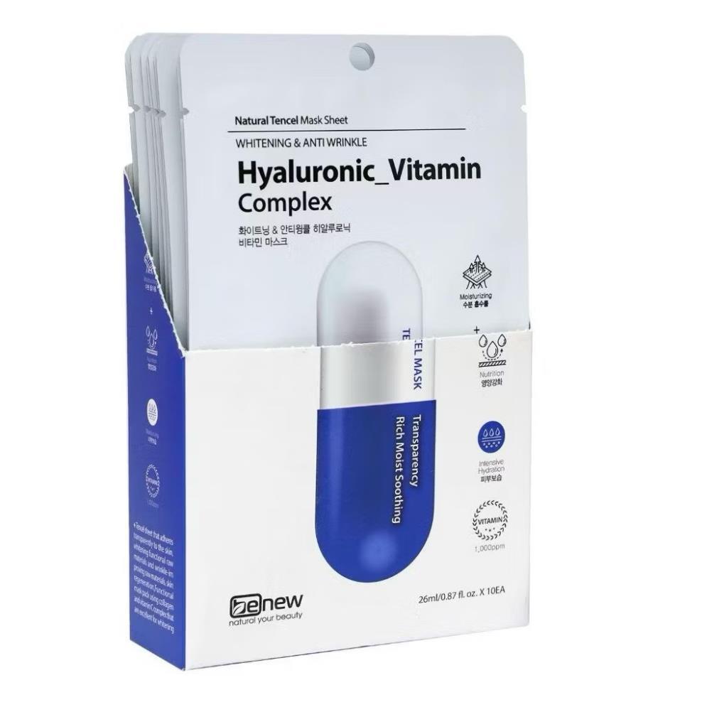 Đắp mặt nạ cao cấp trắng da, cấp ẩm, chống lão hoá BENEW Vitamin Complex 26ml