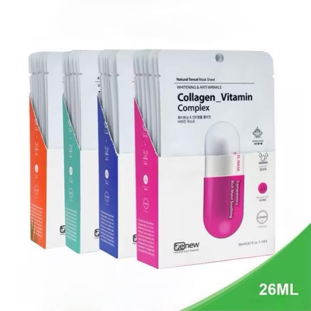 Đắp mặt nạ cao cấp trắng da, cấp ẩm, chống lão hoá BENEW Vitamin Complex 26ml