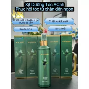 Tinh chất xịt dưỡng tóc phục hồi hư tổn collagen Acai berry plus 300ml - Mẫu mới