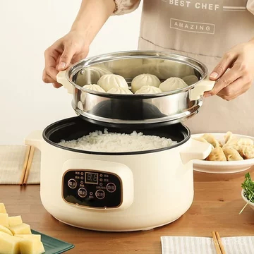 Nồi nấu súp, nồi nấu cháo cho bé, nồi hầm điện nhanh BB Nồi nấu thức ăn đa năng cho bé, nồi hấp điện, nồi điện tích hợp