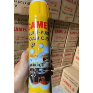 Chai Xịt Bọt Vệ Sinh Đa Năng Ghế Da Nội Thất Ô Tô CAMEL 650ml