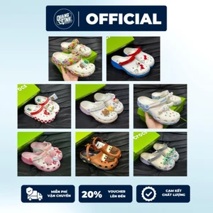 Dép Crocs Clog 2026 Collab Cartoon Tổng Hợp Loopy Cinnamoroll Hello Kitty Toy Story Cars Cho Nam Nữ