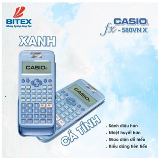 Máy tính Casio FX-580VN X 521 chức năng hỗ trợ học tập vượt trội được mang vào phòng thi