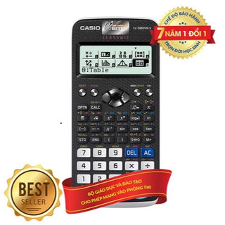 Máy tính Casio FX-580VN X 521 chức năng hỗ trợ học tập vượt trội được mang vào phòng thi